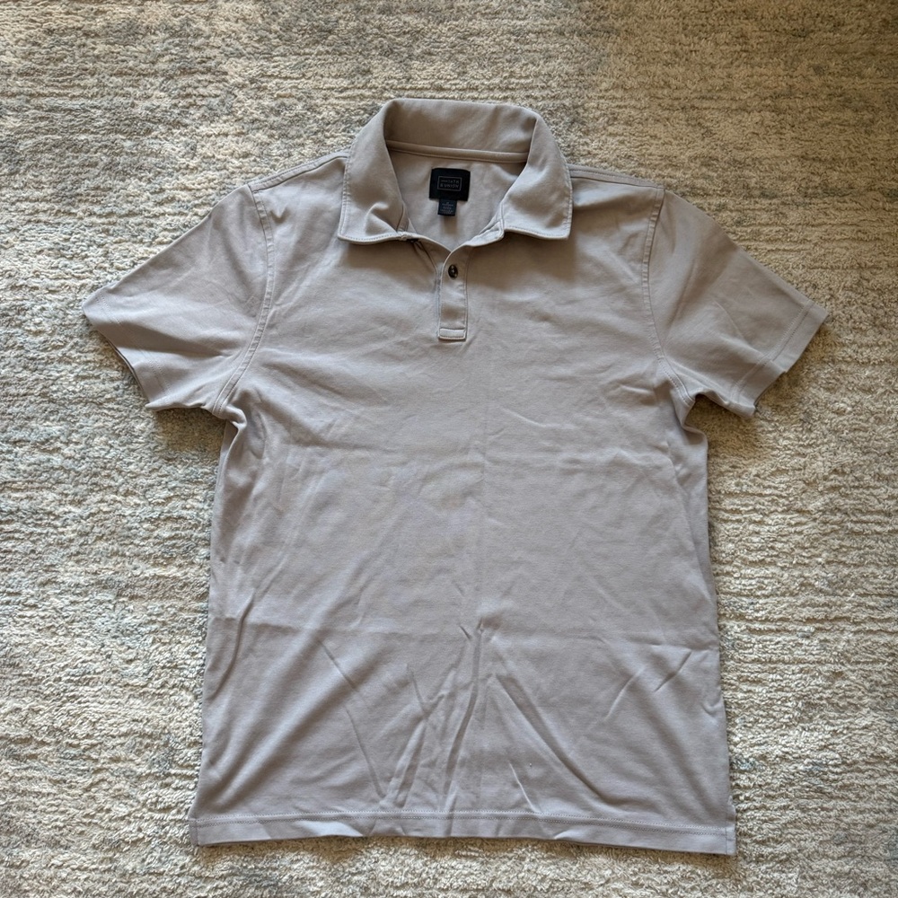 14th & Union Light Gray Polo Shirt